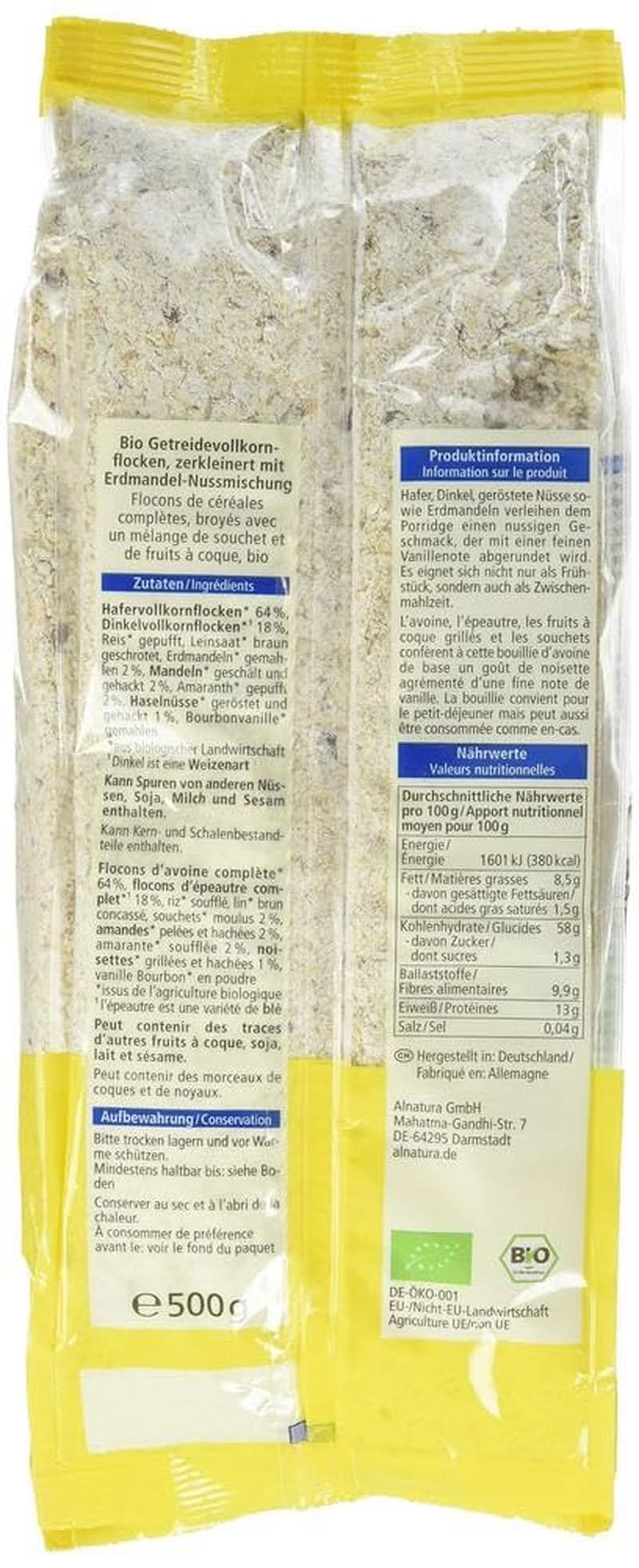 Bio oves a špalda základ na KAŠI, 500 gramů Naty Shop Cereálie