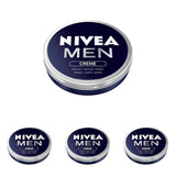 NIVEA MEN Creme, výživný pleťový krém s vitamínem E, 150 ml Naty Shop 4 x 75 ml 75 ml