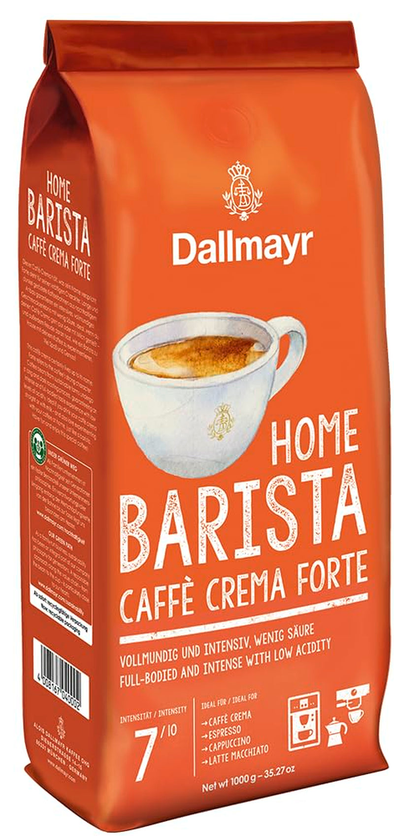 Doma Barista Caffé Crema Forte 1000g celé fazole