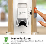 Espresso kávovar s kapslemi PHILIPS Senseo Select - Intensity Plus, s funkcí Memo na 3 kávové speciality, Crema Plus, ekologický výrobek, vysoká kvalita, hedvábně bílá (CSA240/05)