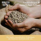 Degustační sada celozrnné kávy 5 x 350 g | Discovery balíček Kávová zrna v dárkové sadě | arabština | Fair Trade | Vegan | Ideální pro automatické kávovary na espresso, kávovary na espresso s filtrem, přelévací stroje na espresso a francouzské lisy | KRÁLOVSKÝ BARISTA
