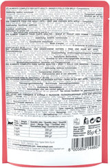 Cat Bio pro dospělé hovězí a kuřecí maso s jablkem, vlhké krmivo pro kočky, 16 sáčků x 85 g