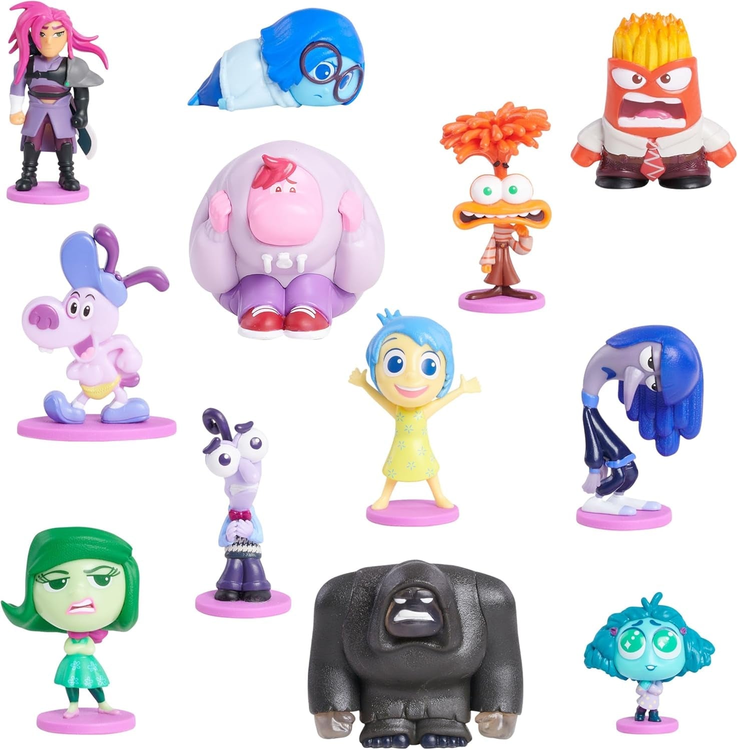 Stačí hrát Disney a Pixar Inside Out 2 minifigurky Sběratelské figurky o výšce 2,5 cm až 6,4 cm Hračky pro děti od 3 let Akční figurky Naty Shop