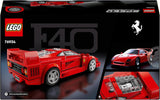 LEGO Speed Champions Ferrari F40 Super sportovní auto, sada se sestavitelným autíčkem a minifigurkou řidiče, sbírka stavebnic pro děti, dárek pro chlapce a dívky 76934 Stavebnice Besuche den LEGO-Store