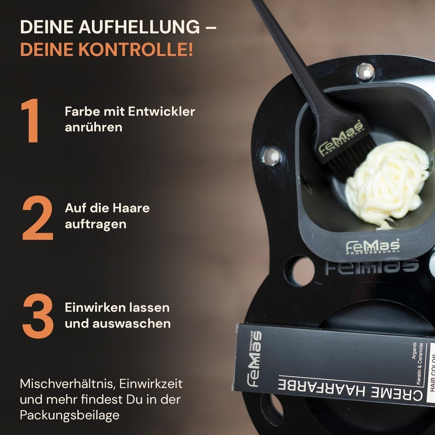 FemMas Oxycreme v 6% 1000 ml I Oxidační činidlo pro barvení a barvení vlasů I Snadná aplikace a optimální fixace I Vývojka pro jednotné výsledky v salonní kvalitě I Vývojka pro barvení vlasů Barva na vlasy Naty Shop