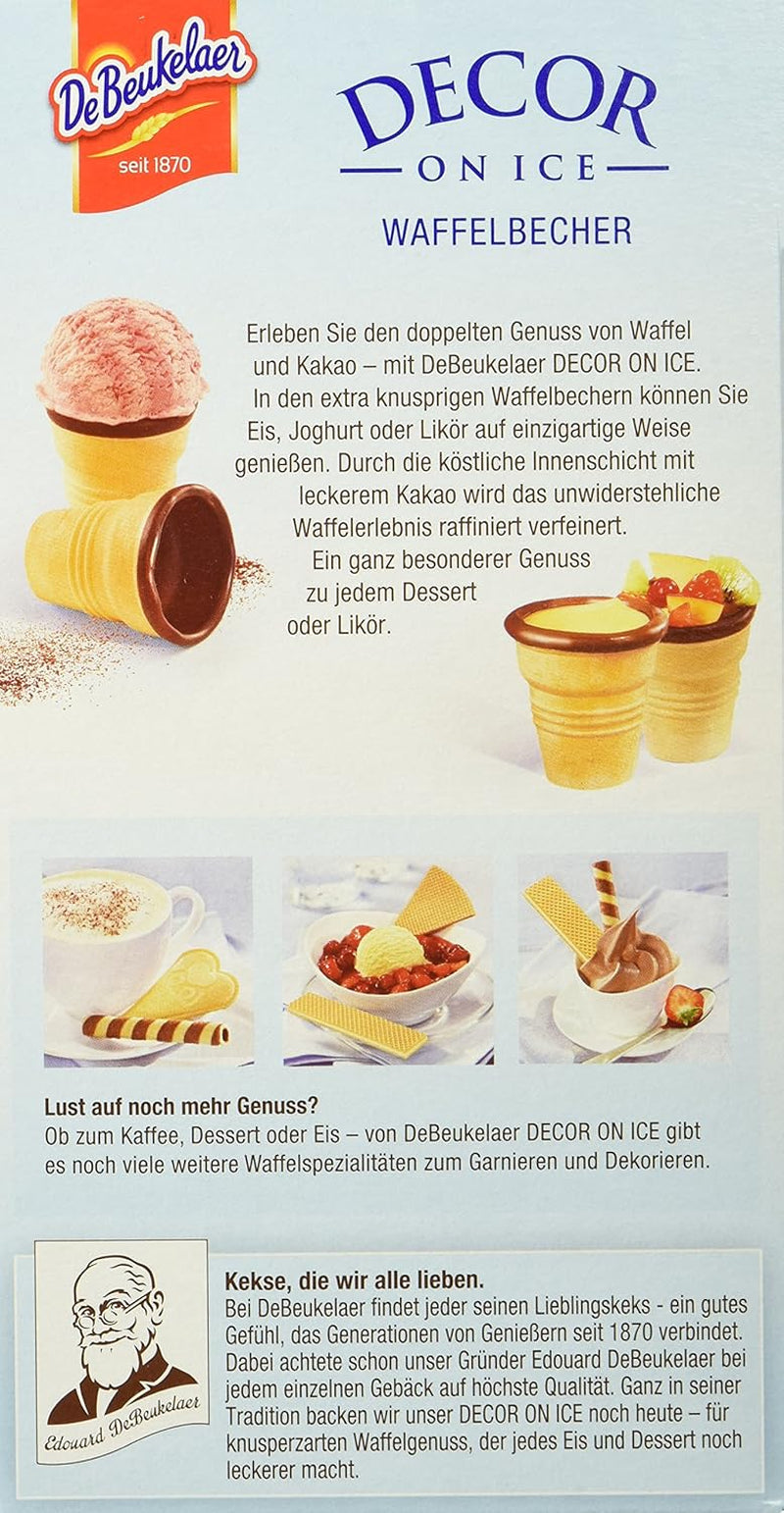 Debeukelaer Decor on Ice - vaflové balíčky, balení po 12 (12 x 60 g)