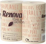 Toaletní papír Renova Eco Love & Action, 4 kusy