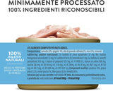 Tuňák obecný v želé, kompletní mokré krmivo pro kočky, v konzervě, s přidanými vitamíny, 100% přírodní, 6 x 85 g