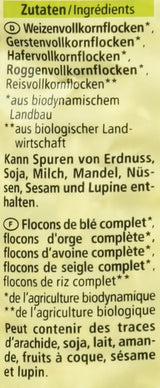Bio 5-Kornflocken, 500G Cereálie Naty Shop