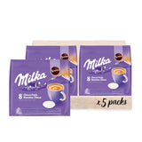 Senseo Milka Kakao Pads, 5 x 8 Getränke, 40 Kaffeepadů