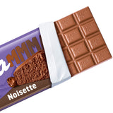 Milka MMMAX Noisette – Čokoláda z alpského mléka s jemnou a krémovou lískooříškovou náplní – 250g