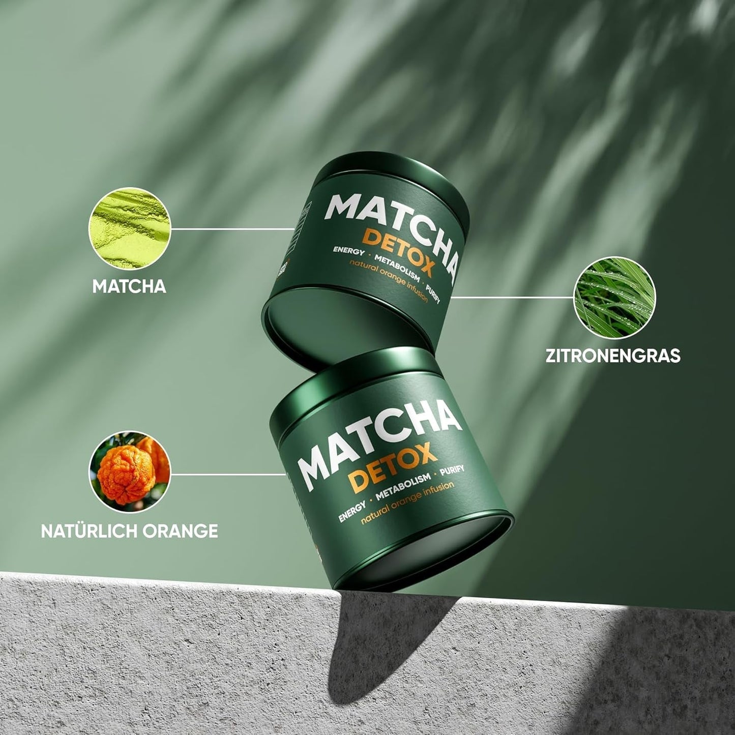 WOW TEA Matcha prášek - jemný prášek z Japonska se svěží chutí - ideální pro Matcha čaj, latté nebo smoothie - bez přísad (detox)