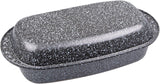 C|H|G Brotback- Und Bratenform Mit Deckel "Granito", Skandia Xtreme Plus: 4-Fach Antihaftbeschichtung in Granitoptik, 37 X 20 X 7 Cm, Made in Germany Formy a plechy na pečení Naty Shop