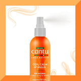 Cantu Coil Calm rozčesávací sprej, bambucké máslo, kudrnaté vlasy, 237 ml produkty na rozčesávání Naty Shop