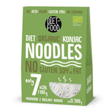 DIETNÍ JÍDLO Organické Shirataki Konjac instantní rýže, Nízkosacharidové, Nízkokalorické, Veganské, Bez tuku, Bez sóji, Bez lepku, Keto Friendly, Hubnutí, 300 gramů