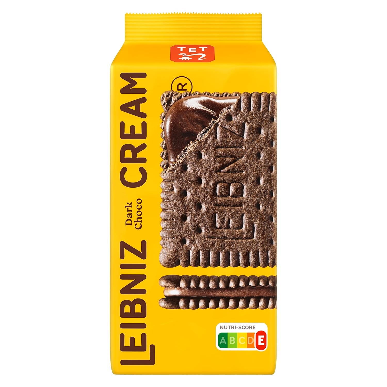 Křupavé sušenky s kakaem a krémem z tmavé čokolády, balení 14 ks, na uskladnění nebo prodej (14 x 190 g)