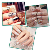 ANGNYA 4000 Stück Strasssteine ​​​​Nägel Nail Art Strasssteine ​​Dekorationen Nagelsteine ​​Für Nail Art Zubehör Und Klare Kristall Strasssteine ​​​​Handwerk Mit Pick up Pinzette Und Strass Picker Tečkovací pero…