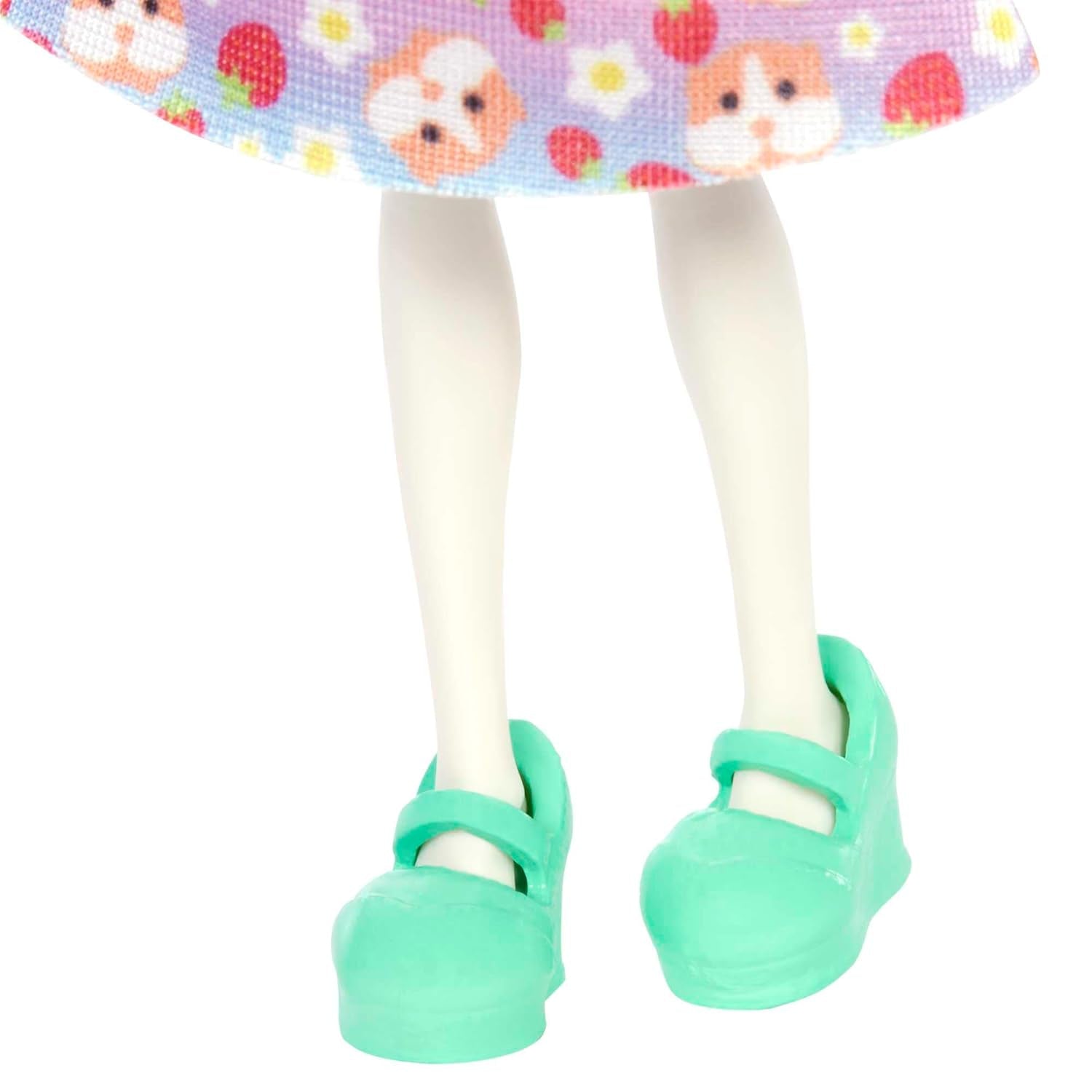 ENCHANTIMALS Rodina morčat City-Tails Glee – panenka morčat se 4 rozkošnými figurkami morčat, pro děti od 4 let, HHB84