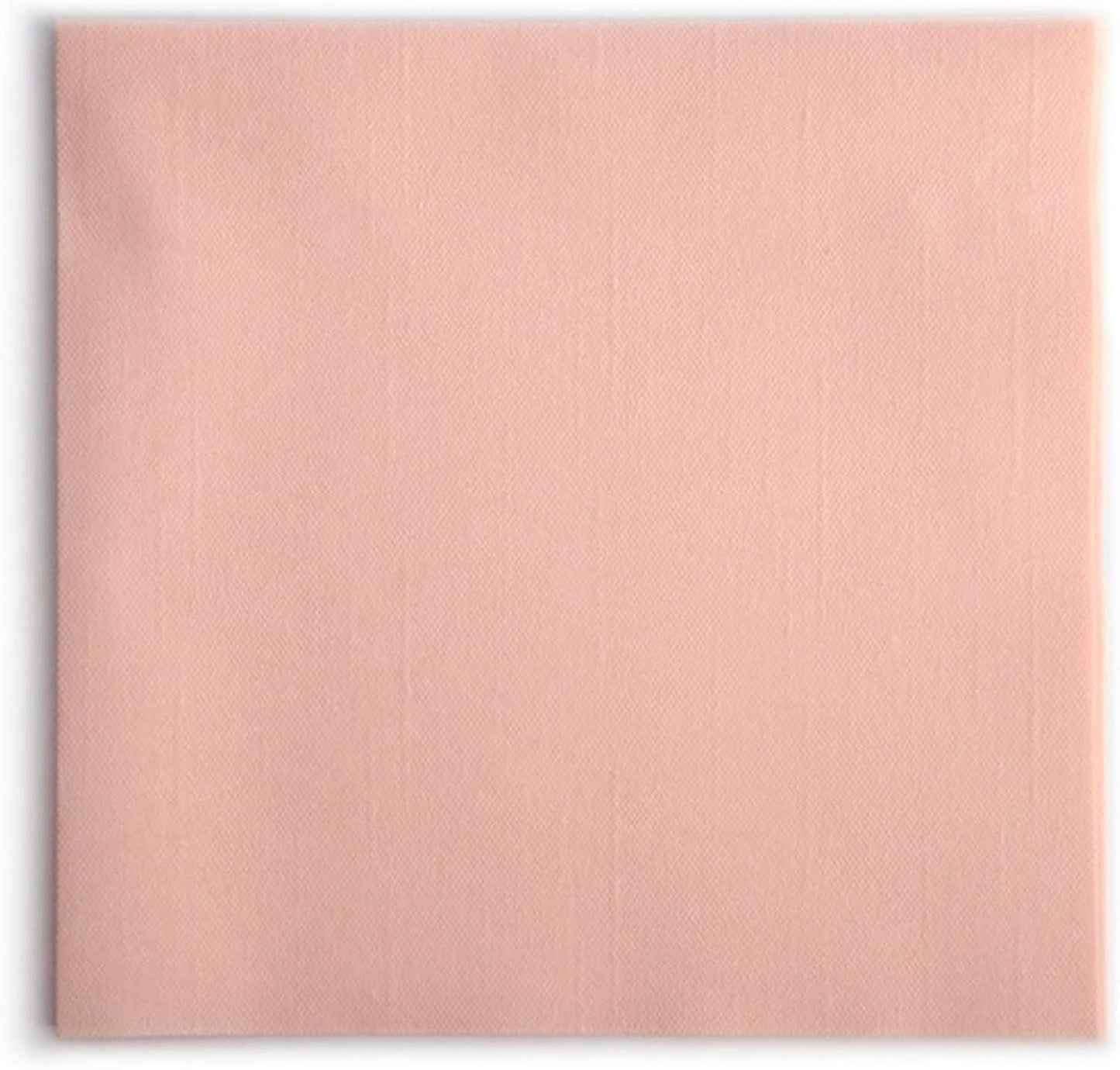 50 Aroba Airlaid Ubrousky Textilní vzhled 19 BAREV 40X40 Cm 1/4 násobek Vysoce kvalitní Svatební ubrousky s textilním vzhledem k výročí Hotel Catering Prázdniny Vánoce Svatba Růžová