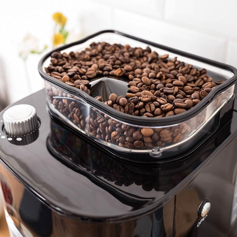 Termální espresso kávovar GASTROBACK Grind & Brew Pro, stříbrná, černá