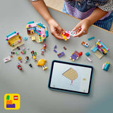 Hrací sada LEGO Friends Heartlake City Shop pro dívky ve věku 6+ RPG se 2 mini-panenkami, mikropanenkou a hračkou pro kočky 42649 Stavebnice Besuche den LEGO-Store