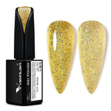 VENALISA Korálově oranžový UV lak na nehty 15 ml gelový lak na nehty pro UV lampu na nehty Průhledný gel lak na nehty Coral Orange Modely pro vlastní design nehtů