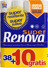 Toaletní papír Renova Super Prom - 48 rolí bílý
