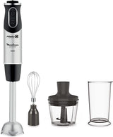 DD6558 DD655810 Quickchef 3-v-1 Tauchmixer, Powelix-Technology, 3 Zubehörteile, Edelstahl, Stahl/Schwarz Kitchen Naty Shop