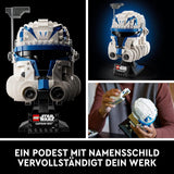 LEGO 75349 Sada helmy kapitána Rexe ze Star Wars Sběratelský sběratelský model z řady 2023 Model 2023 Souvenýr a nápady na dárky Stavebnice Besuche den LEGO-Store
