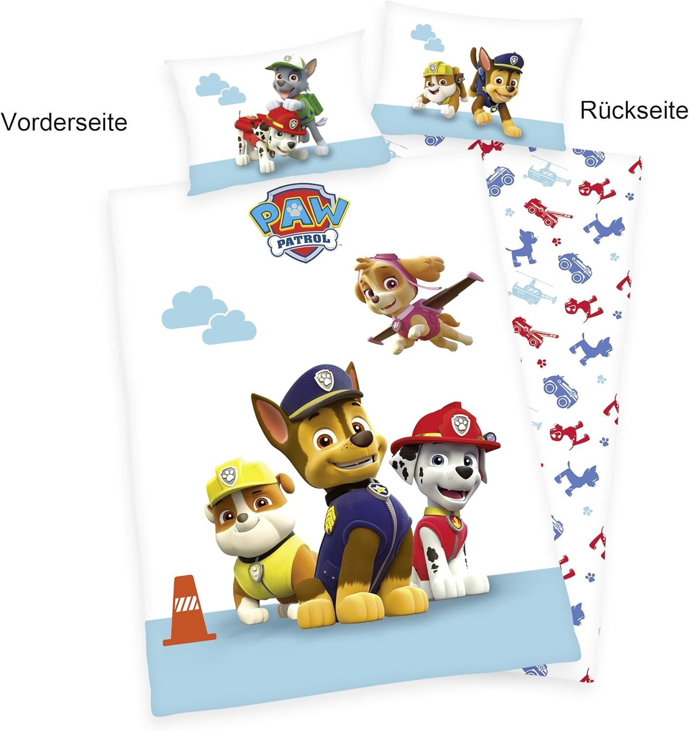 Sada dětského povlečení PAW Patrol, oboustranné Povlečení - dětské Naty Shop