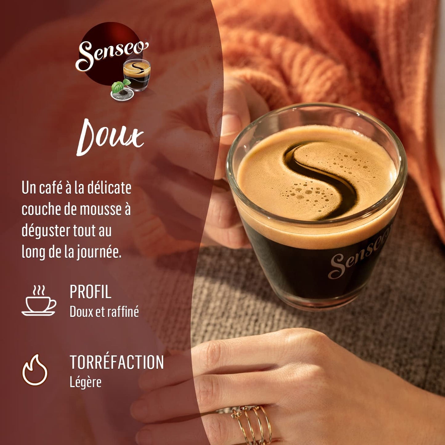 Senseo Kaffeepads Doux Sanft 54 ​​​​podložky
