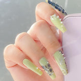 Mini Metall Nieten Punk Přívěsky na nehty Zlatá Stříbrná Strasssteine ​​Nägel Přívěsek Kegel Spikes Nagelschmuck Glitzersteine ​​Study na nehty Nagel Steine ​​​​Legierung Nagelanhänger Kamínky Nageldesign Zubehör