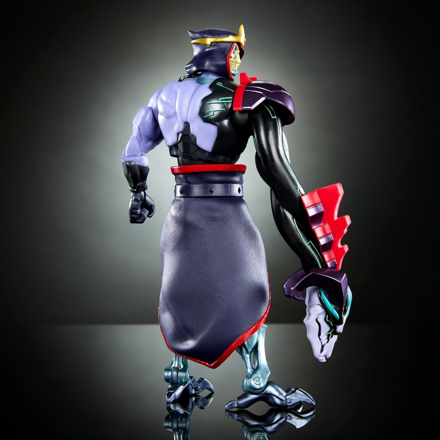 Masters of the Universe: Revolution Masterverse Skeletor akční figurka Sběratelská figurka s 30 body pohybu a pohyblivým robotickým ramenem Motu Toy HYC46 Akční figurky Naty Shop