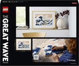 LEGO 31208 Art Hokusai - The Great Wave 3D Japonské nástěnné dekorace Řemeslná sada Rámované oceánské plátno Koníčky pro dospělé DYI Dekorace domácí kanceláře Stavebnice Besuche den LEGO-Store