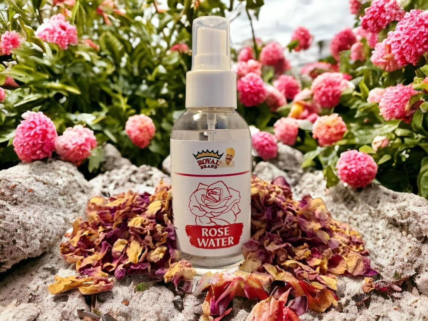 BIO Růžová voda na vaření a pečení, 100 ml Arome Naty Shop
