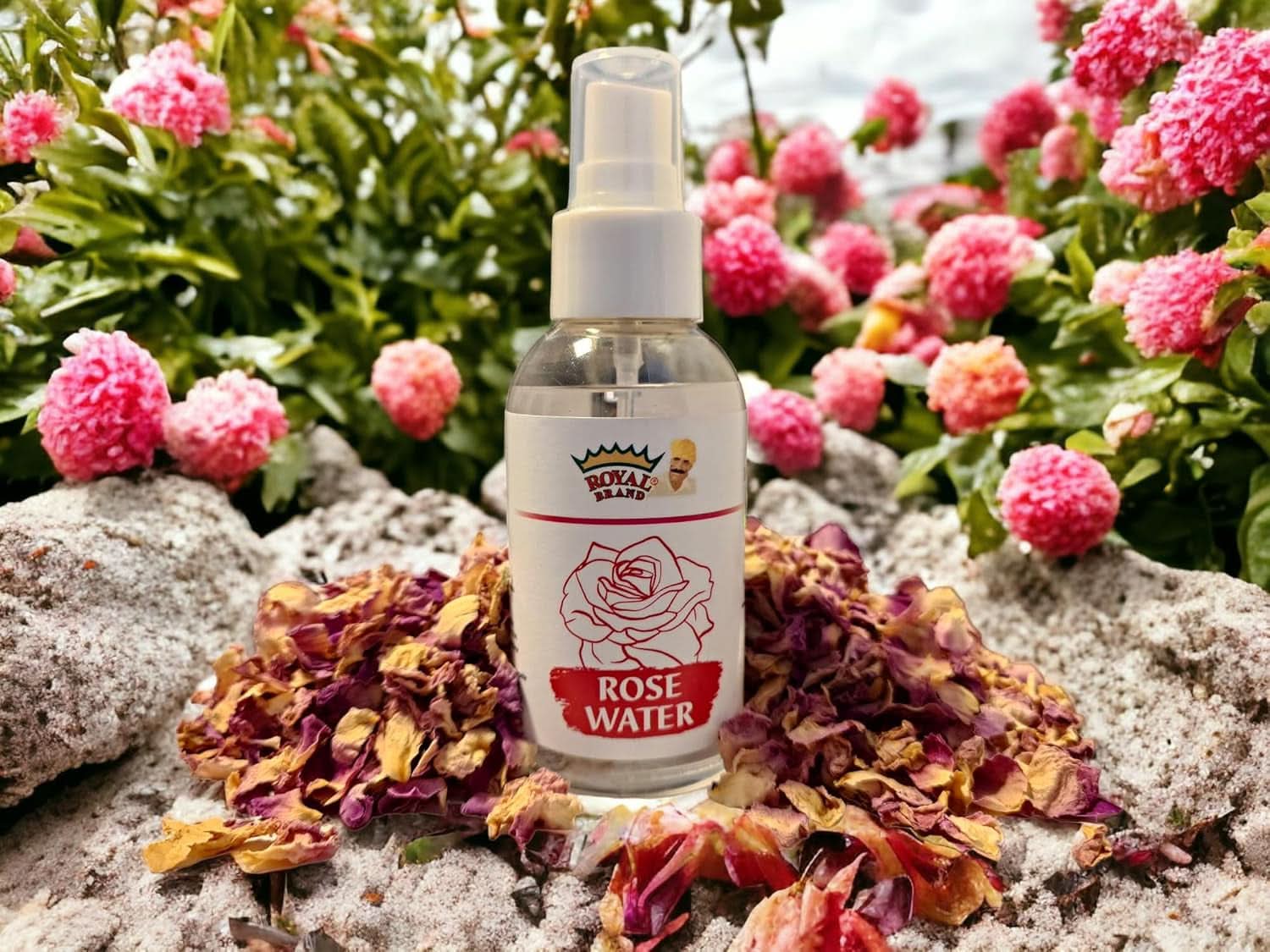 BIO Růžová voda na vaření a pečení, 100 ml Arome Naty Shop