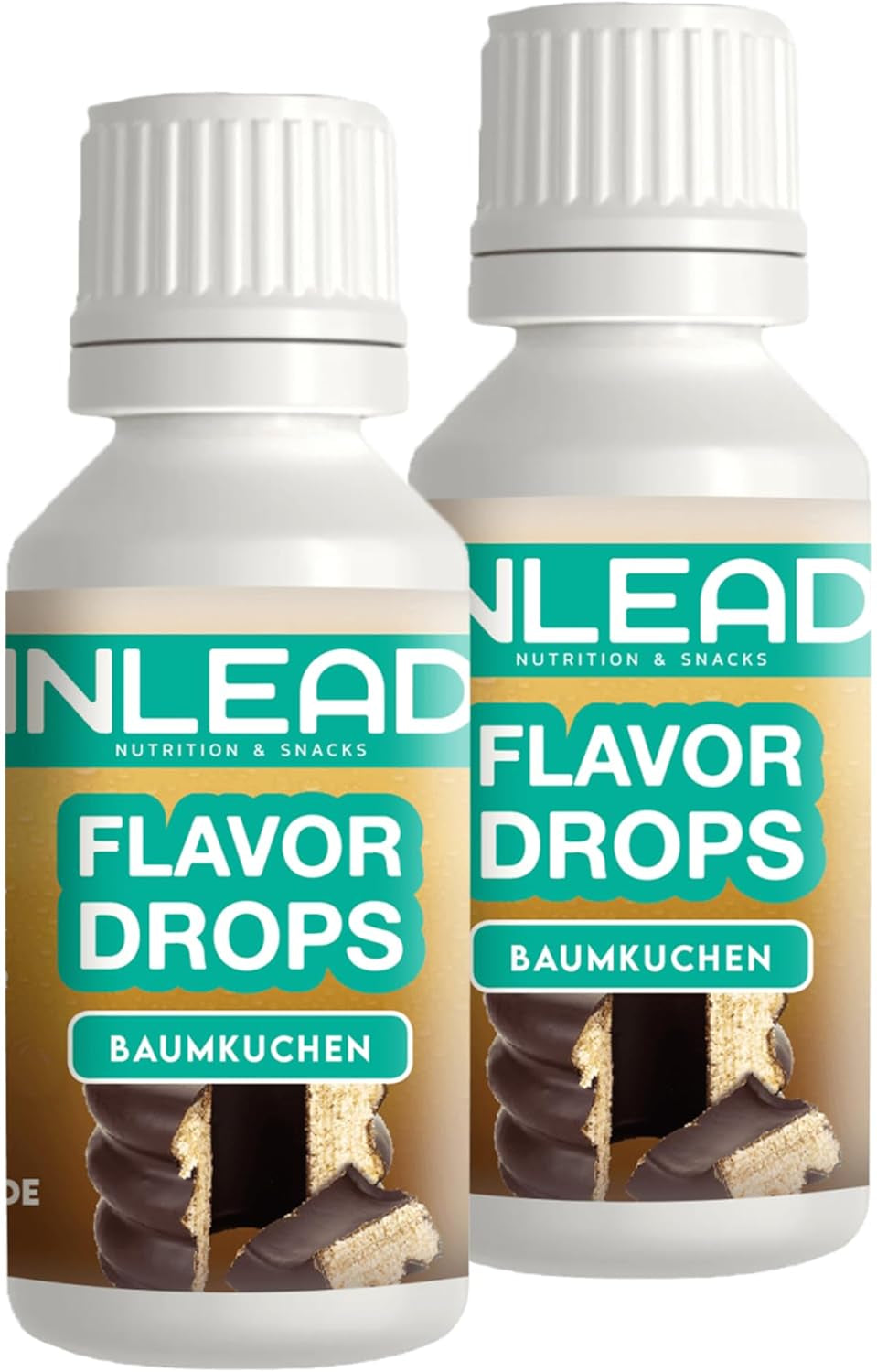 - chuťové kapky | Příchuť do sladidel bez cukru a kalorií Naty Shop 2X 30 ml Baumkuchen