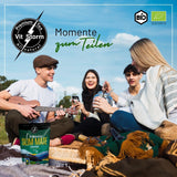 VITSTORM® Slim Tea Kardamom – BIO čaj Yerba Mate – Detoxikační a diuretický čaj – 100G