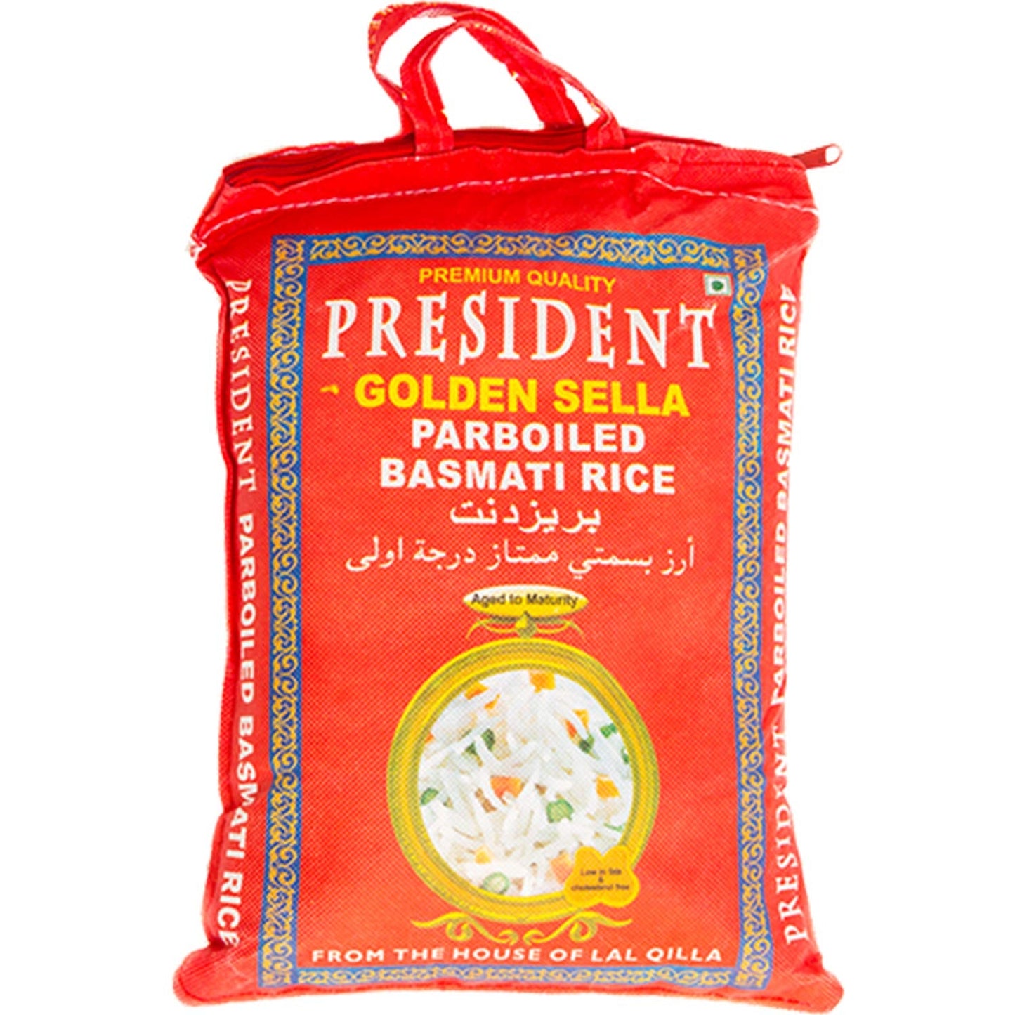 Prezident – ​​Golden Sella Basmati Rice, (1 X 10 KG)