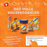 Ovomaltine OVO BREAK Oplatka a čokoládová tyčinka - křupavá svačina s nezaměnitelnou chutí našeho oblíbeného Creme Crocante, přirozeně bez palmového oleje (4 x 39 g)