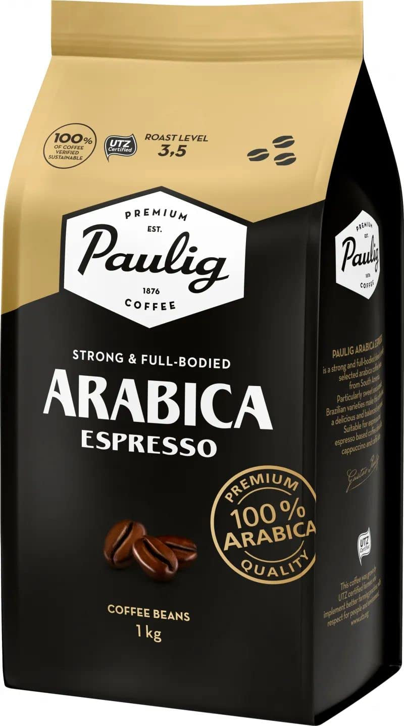 Pražená kávová zrna Arabica espresso, 1 kg