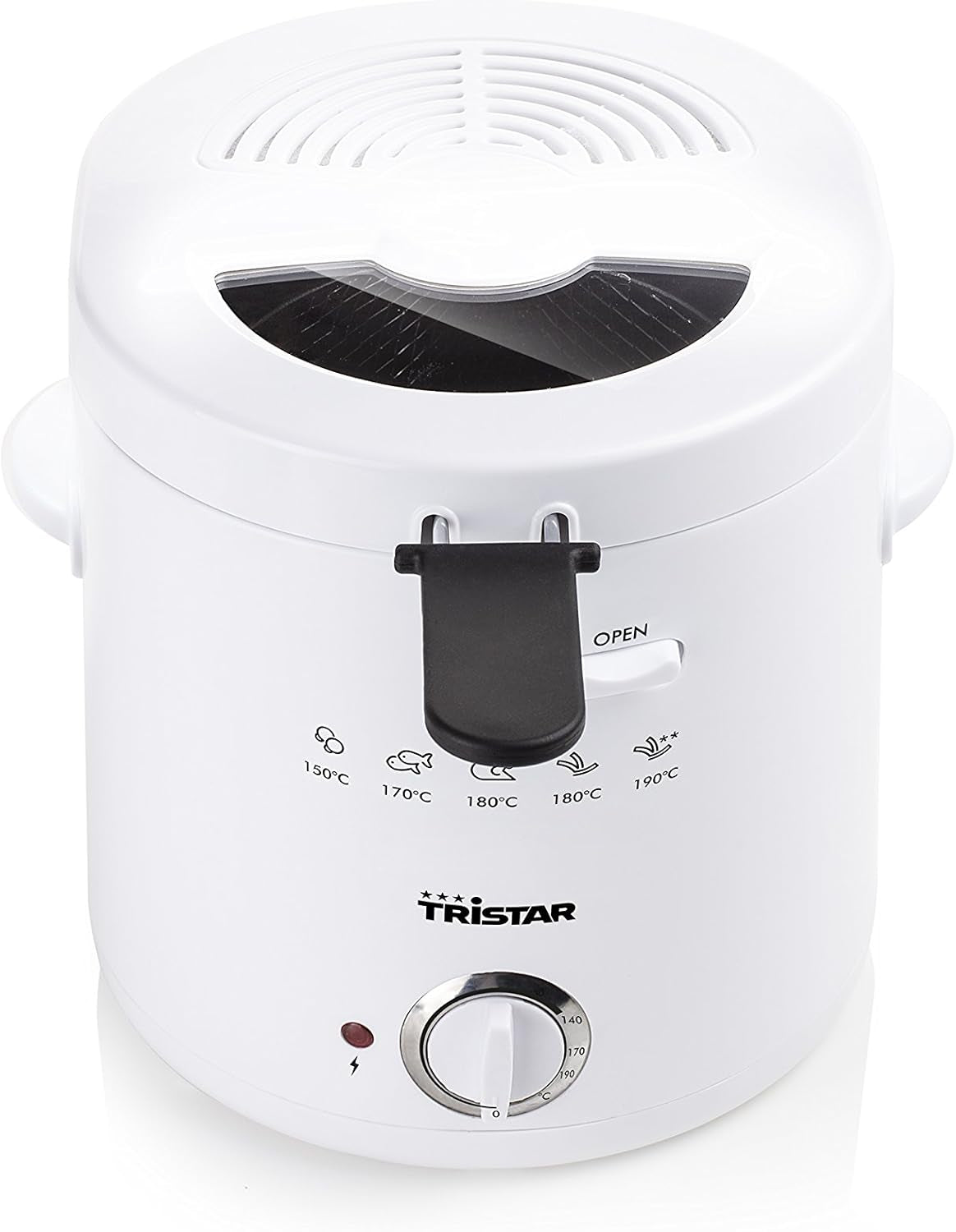 Fritéza Tristar FR-6941 - termostat, 1,5 l, 1000 W, bílá Spotřebiče Naty Shop