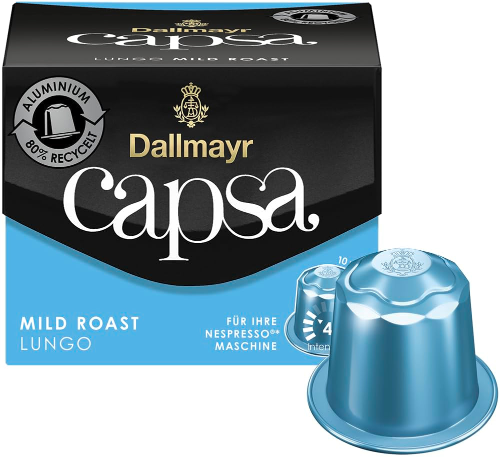 Capsa Lungo jemná pečená 10 kapsel