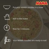 MAMA - Instantní nudle se zeleninou - (1 x 60g)