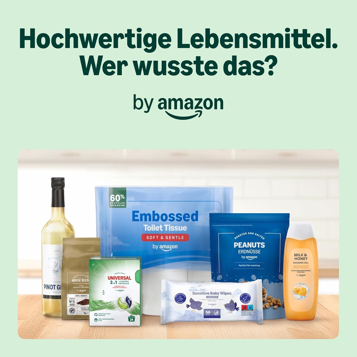 od Amazon Lungo Aluminium-Kaffeekapseln, kompatibilní s Nespresso, mittelgeröstet, 100 Stück (5 Packungen mit je 20 Stück) – Rainforest Alliance zertifiziert