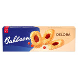 Bahlsen Deloba - 1 balení - Černý rybíz a třešňové listové těsto (1 x 100 g)