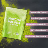 Ceremoniální Matcha BIO kvalita 100G zelený čaj 100% organický zelený čaj Matcha prášek