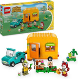 LEGO Animal Crossing Gerd's Caravan & Garden Sada na hraní rolí Hračka do auta pro děti 7 let Dívky a chlapce Dárková figurka zvířátka Videohra Hračka 77054 Stavebnice Besuche den LEGO-Store Výchozí název
