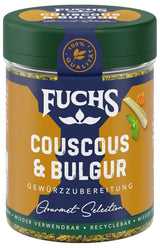 Fuchs Spices Gourmet Selection Blízký východ/Afrika - Kuskus a bulgurová směs koření Plnitelná směs koření na dochucování jídel Bulgur Vegan 55g