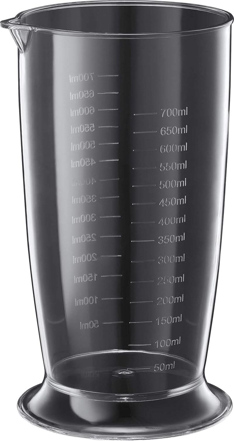 Russell Hobbs Stabmixer [3-v-1: Pürierstab/Zerkleinerer, Mixer- & Schneebesenaufsatz] Desire Rot (Bpa-Free & Spülmaschinenfestes Zubehör, Für Smoothie, Suppen Saucen, Joghurt Babynahrung) 24700-5